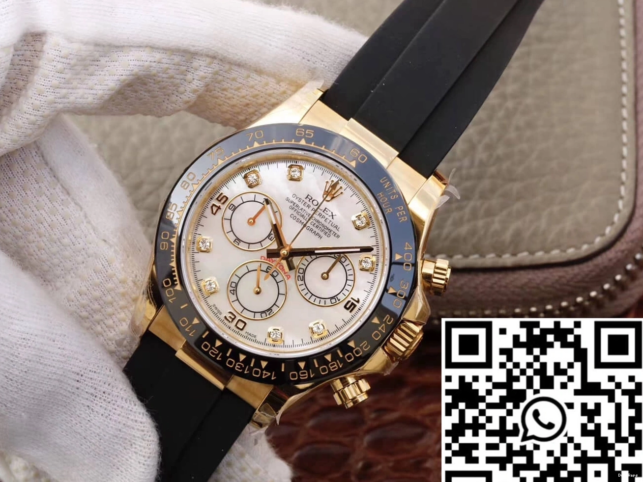 Diamond M116518ln-0037 JH Daytona Factory Rolex Cosmograph Dial V6 1103